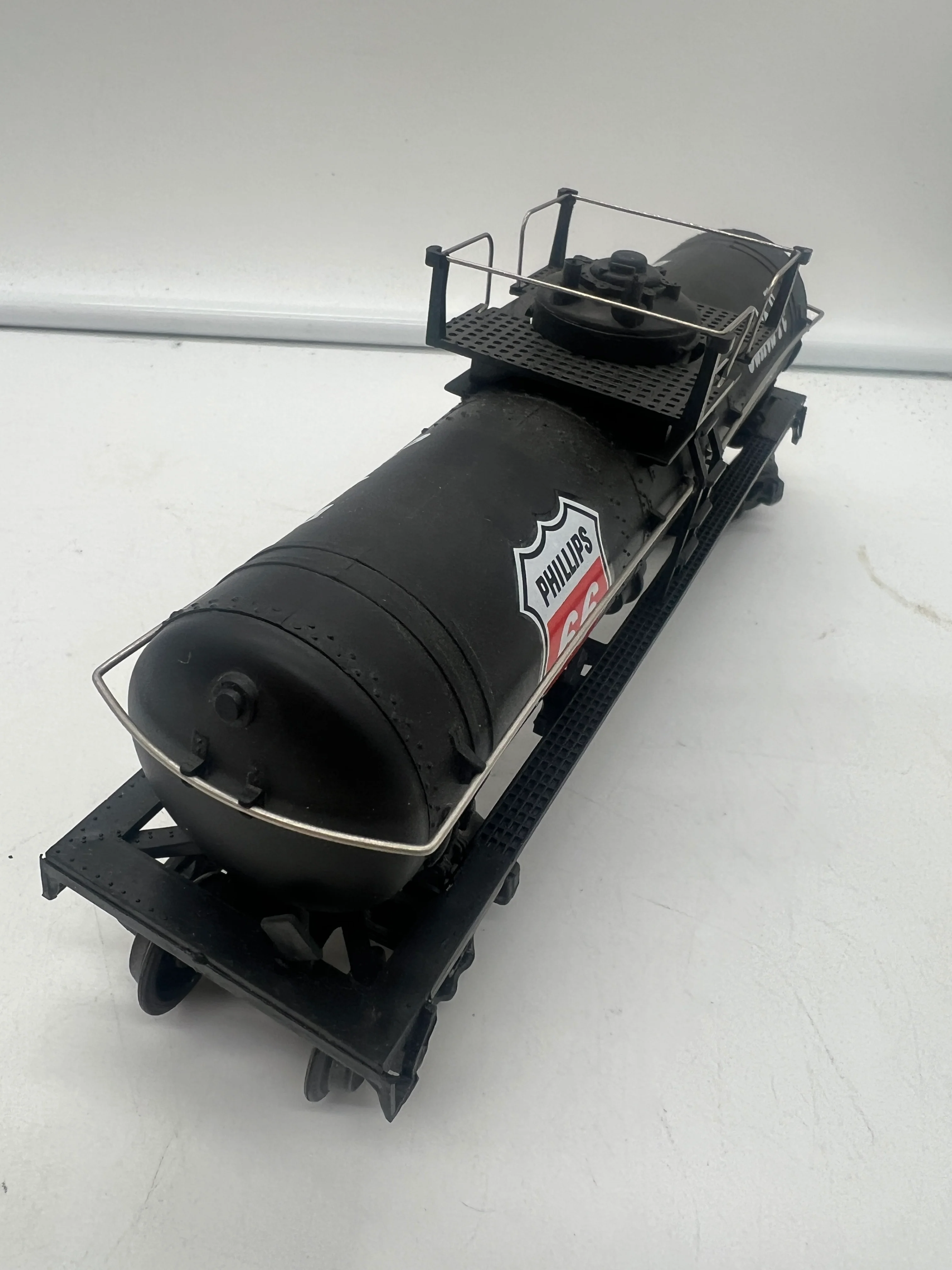 K-Line K5005 SANTA FE PHILLIPS 66 TANK CAR O SCALE Used Excellent - Image 3