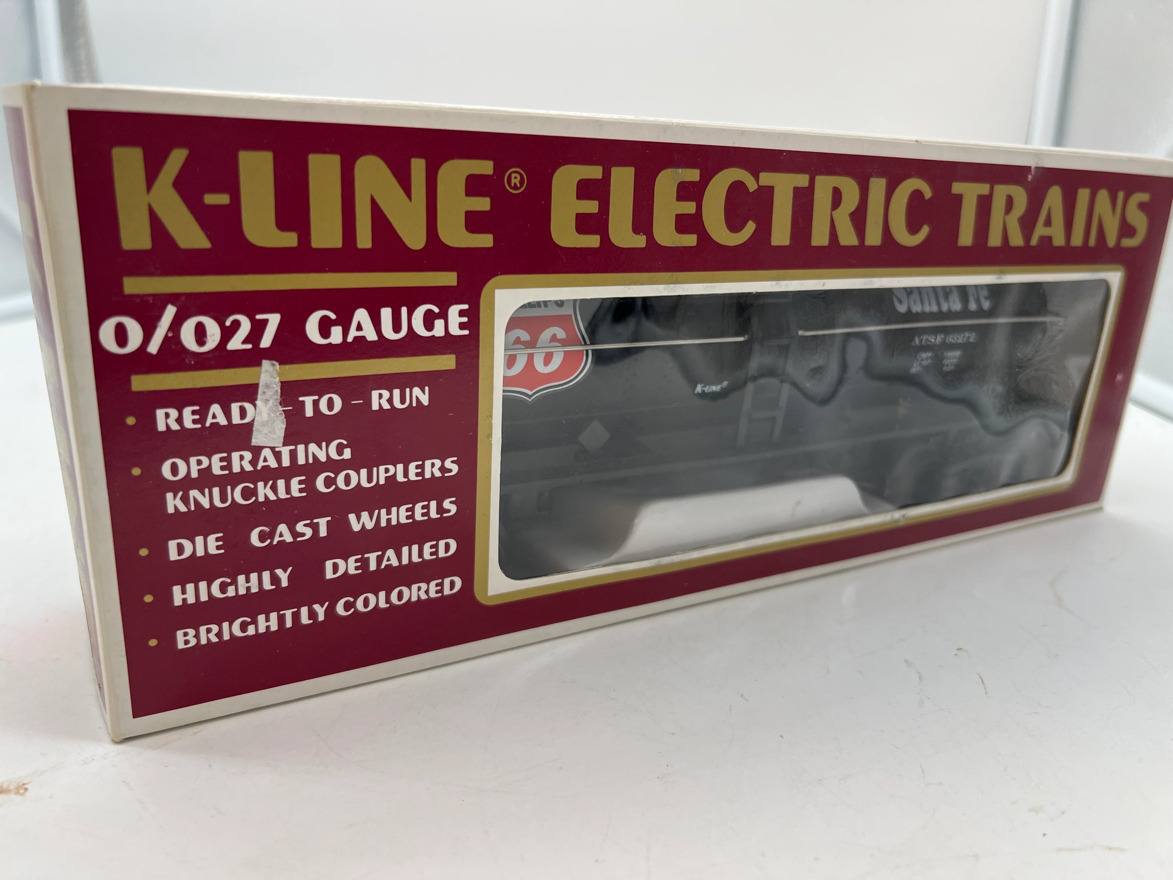 K-Line K5005 SANTA FE PHILLIPS 66 TANK CAR O SCALE Used Excellent - Image 8
