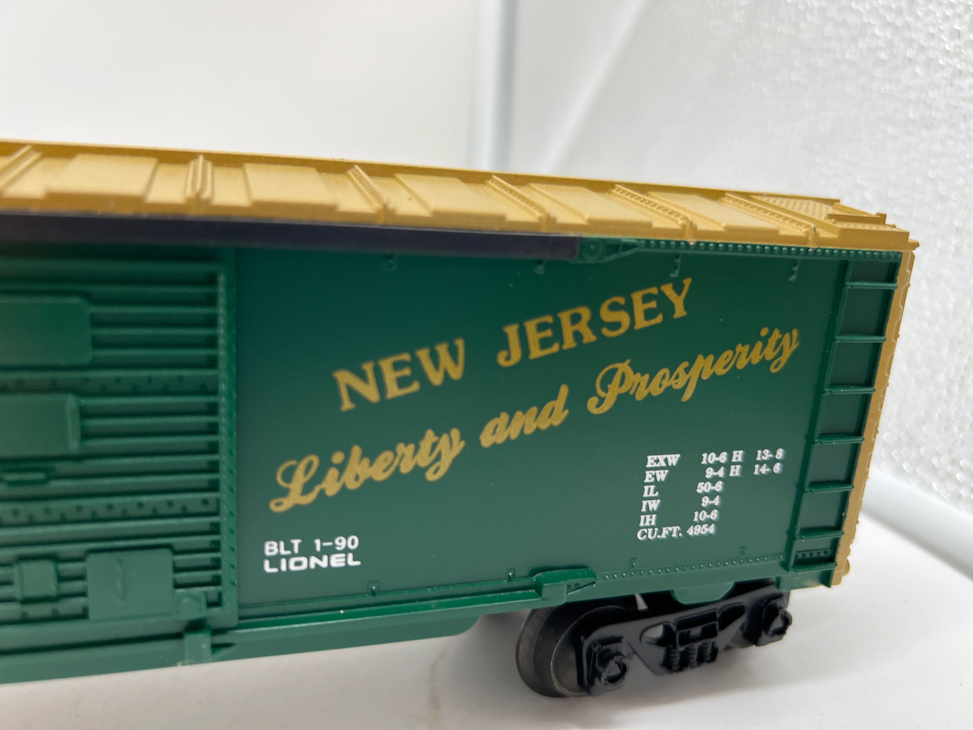 Lionel 6-19909 I love New Jersey boxcar O SCALE Like New - Image 4