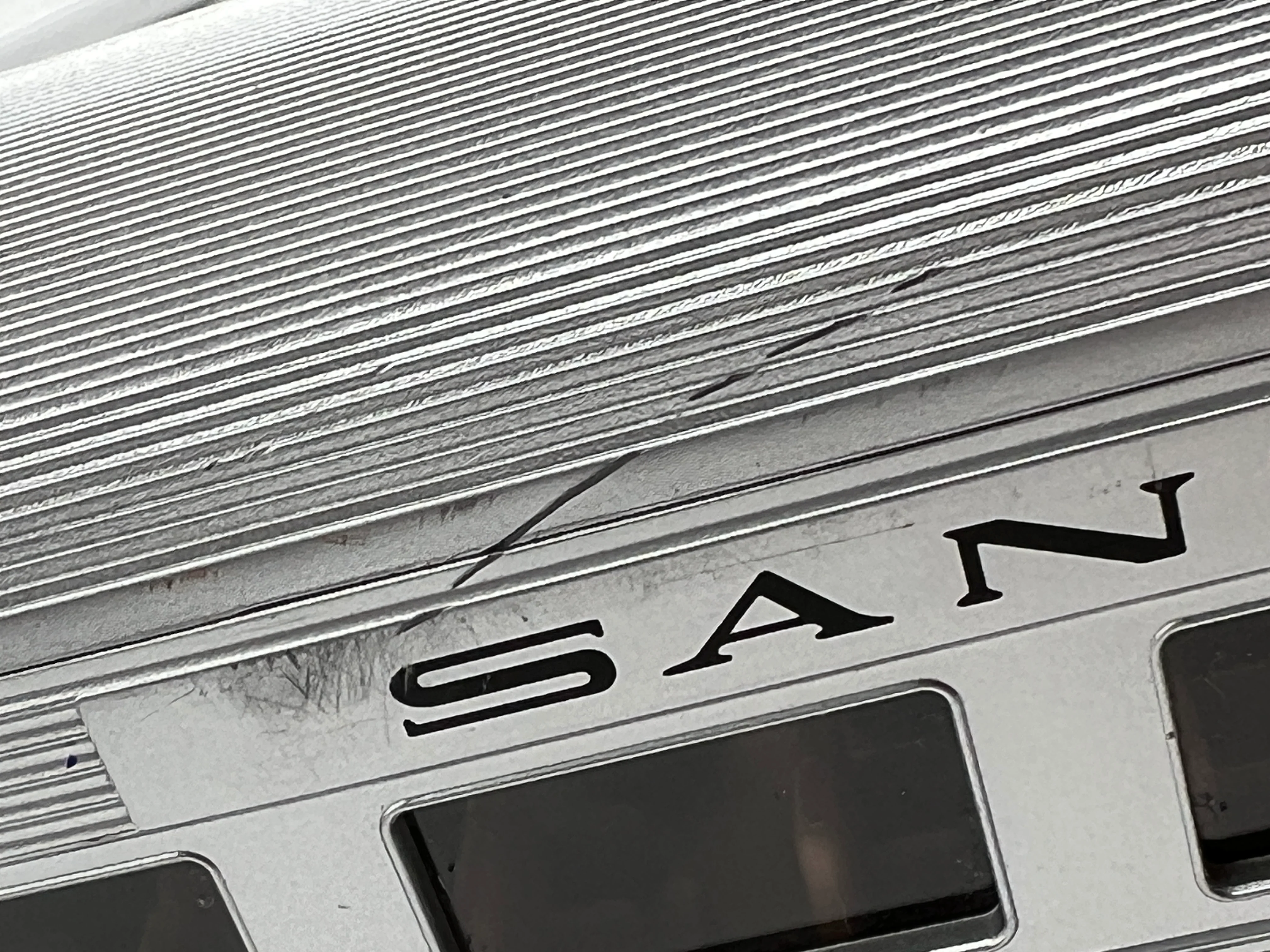 Lionel 6-25130 Santa Fe streamliner coach car O SCALE Used Damaged Box AS IS - Image 15