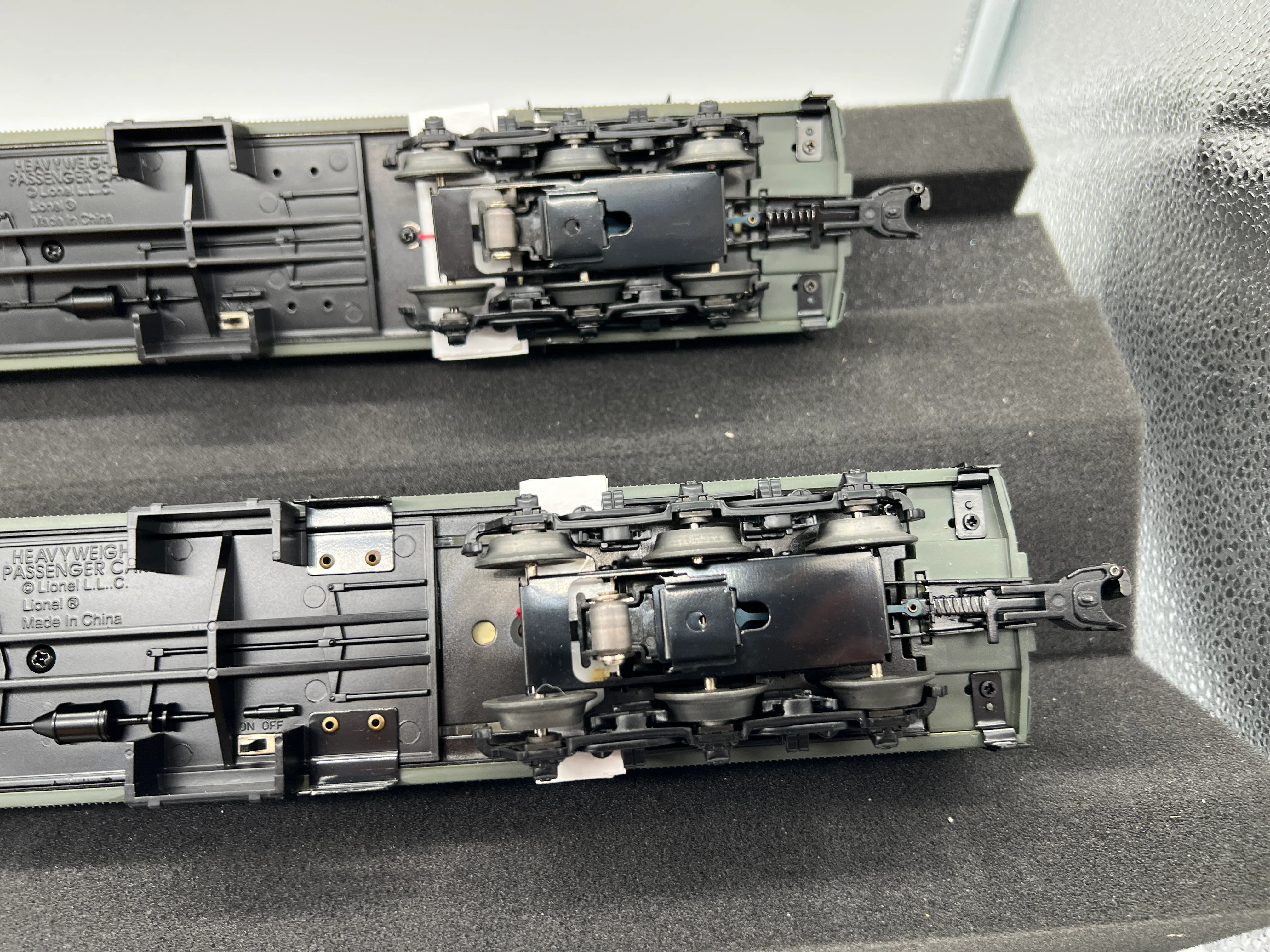 Lionel 6-25503, 6-25504, 6-25505 Santa Fe ATSF Heavyweight Passenger Car Set (Set of 7 18" Cars) California Limited O Scale Like New - Image 30