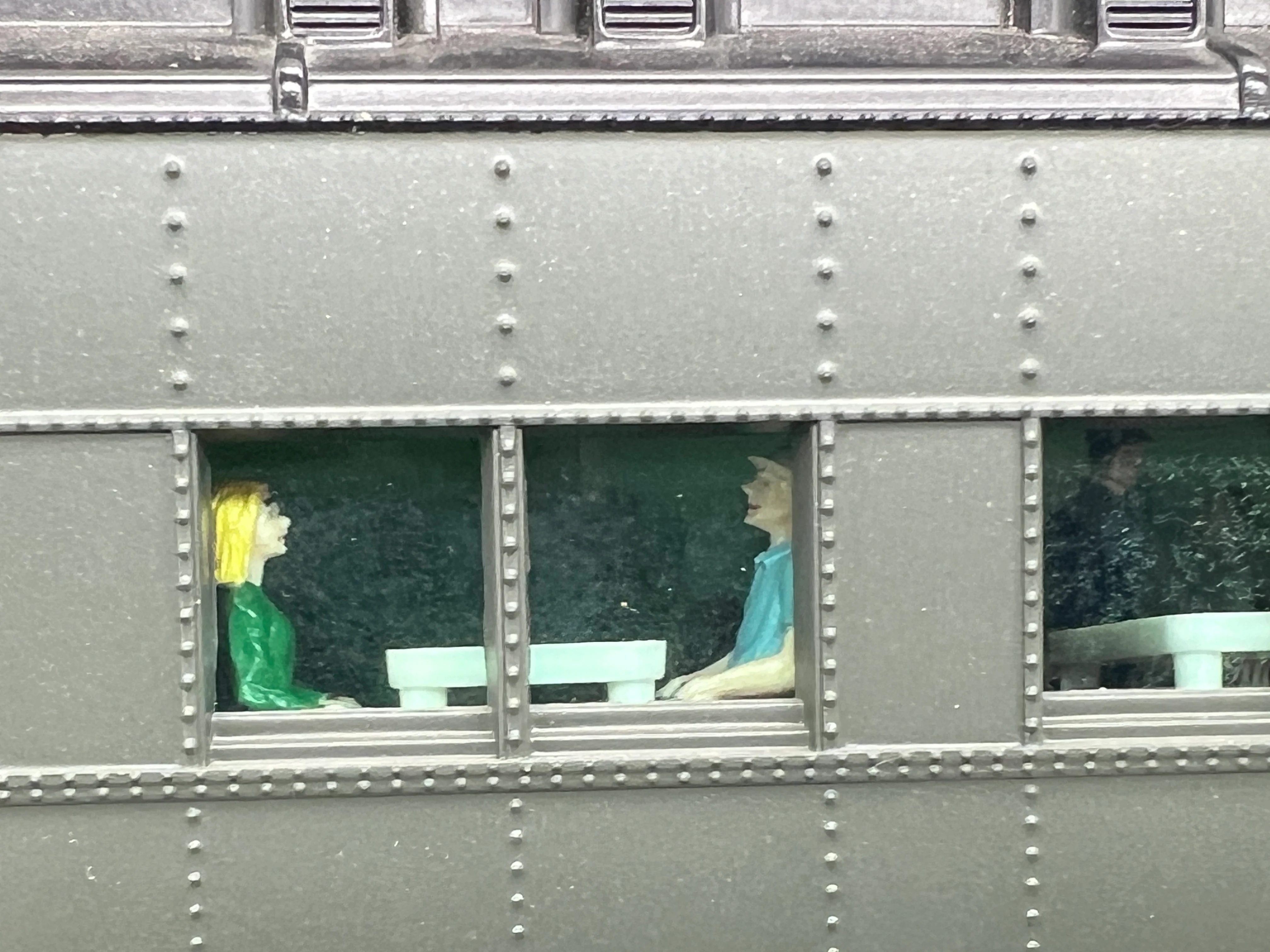 Lionel 6-25503, 6-25504, 6-25505 Santa Fe ATSF Heavyweight Passenger Car Set (Set of 7 18" Cars) California Limited O Scale Like New - Image 31