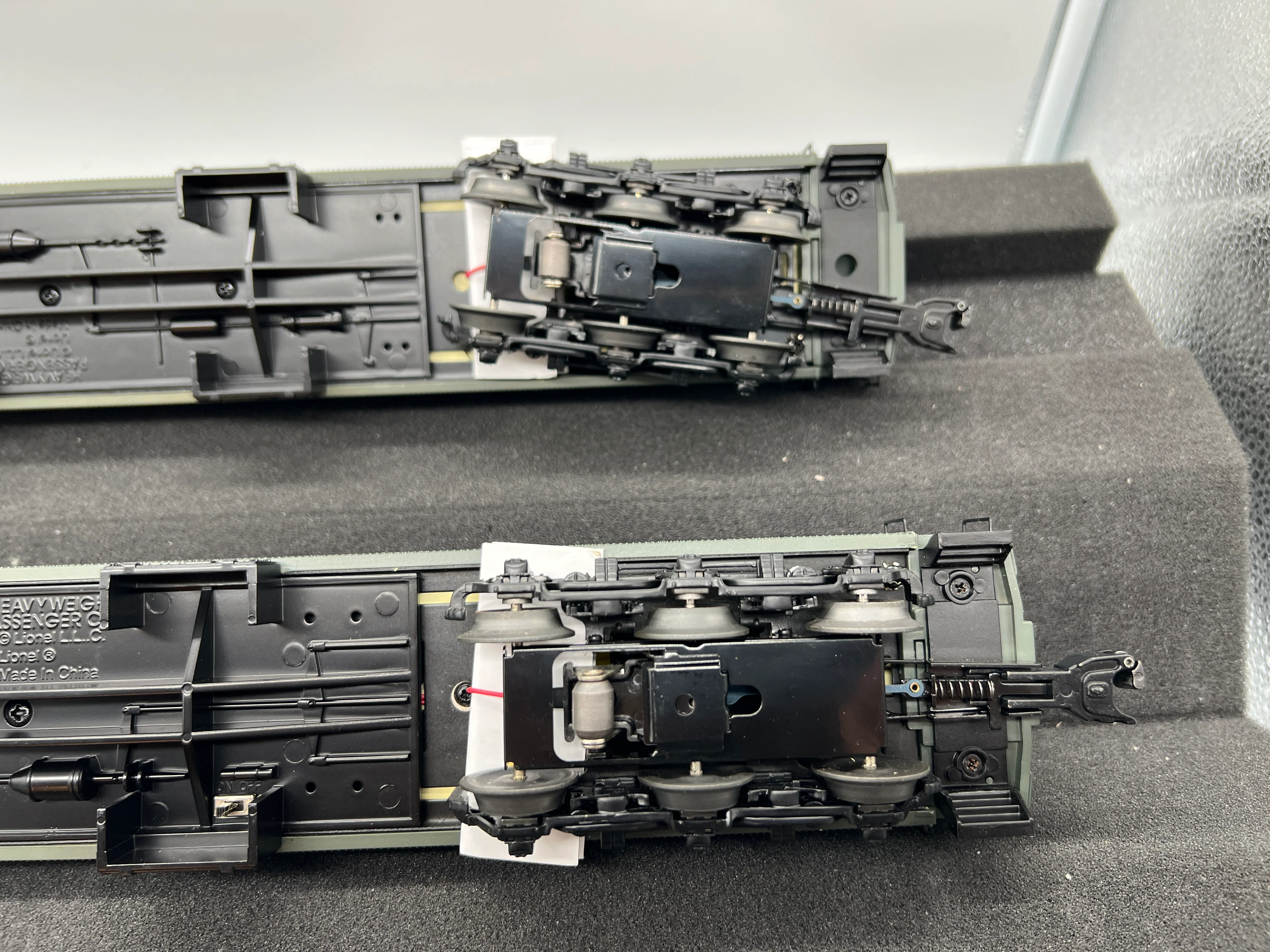 Lionel 6-25503, 6-25504, 6-25505 Santa Fe ATSF Heavyweight Passenger Car Set (Set of 7 18" Cars) California Limited O Scale Like New - Image 7