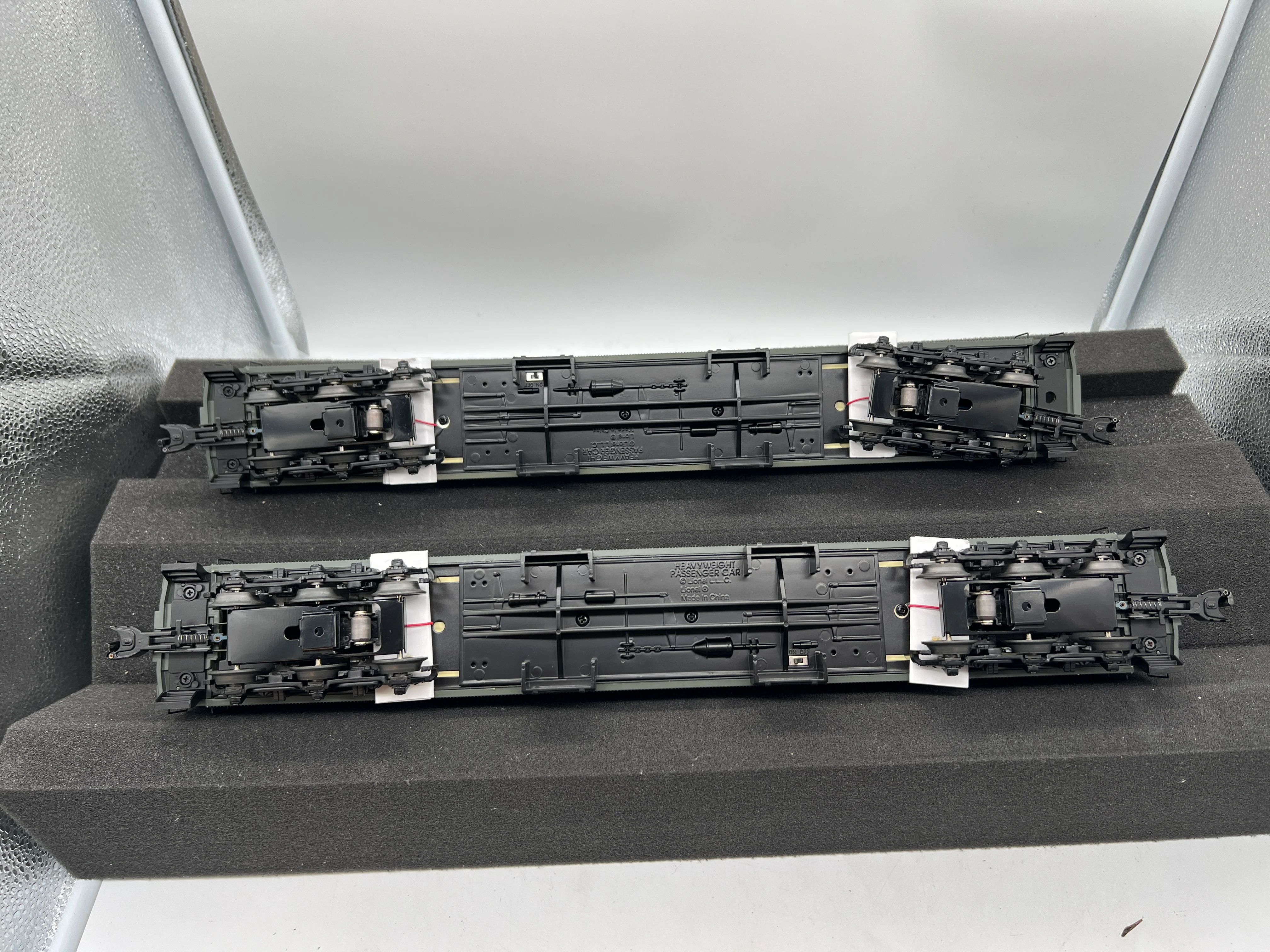 Lionel 6-25503, 6-25504, 6-25505 Santa Fe ATSF Heavyweight Passenger Car Set (Set of 7 18" Cars) California Limited O Scale Like New - Image 9