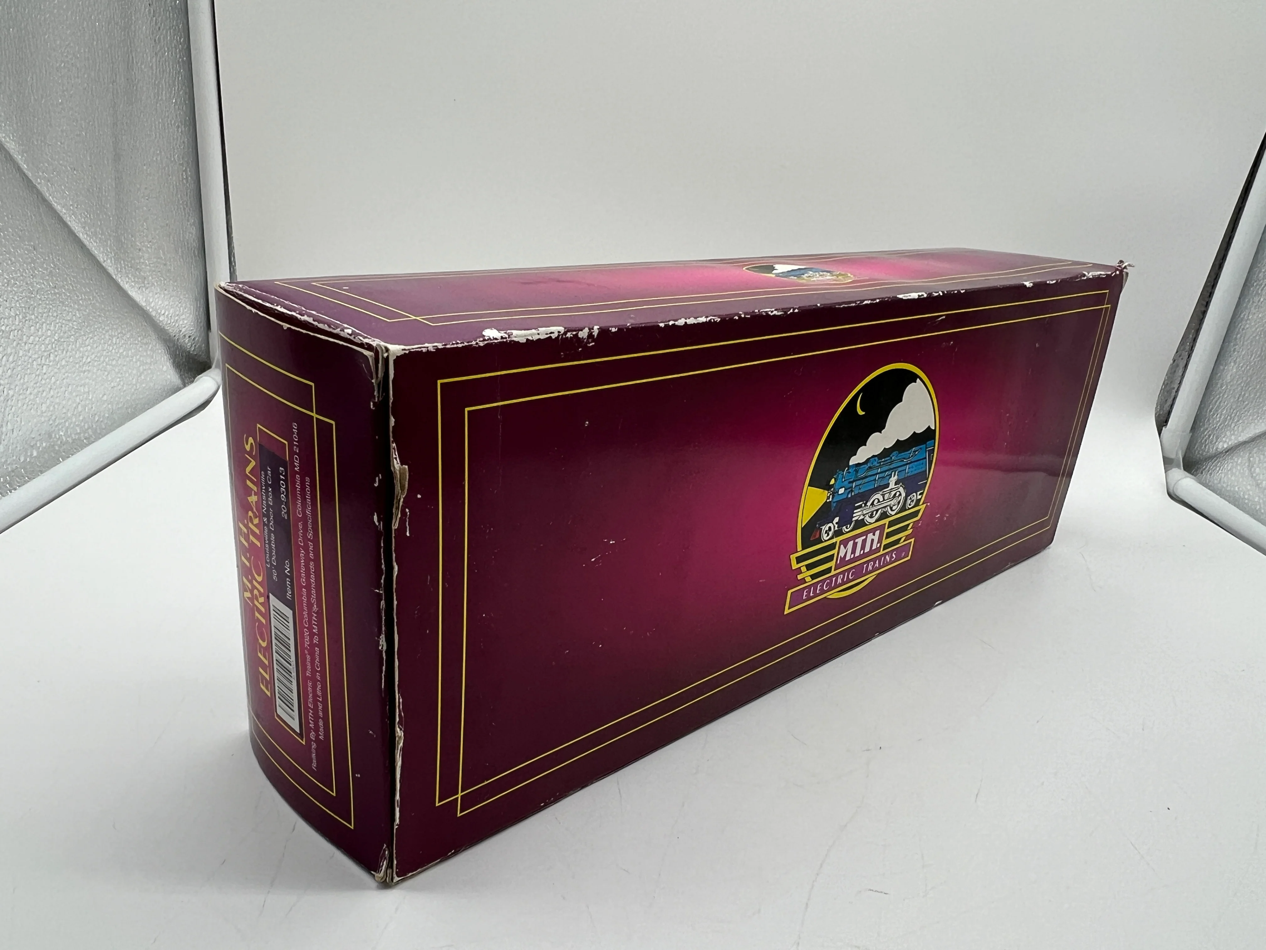 MTH 20-93013 Louisville and Nashville 50' double door boxcar #41030 O SCALE Like New - Image 7