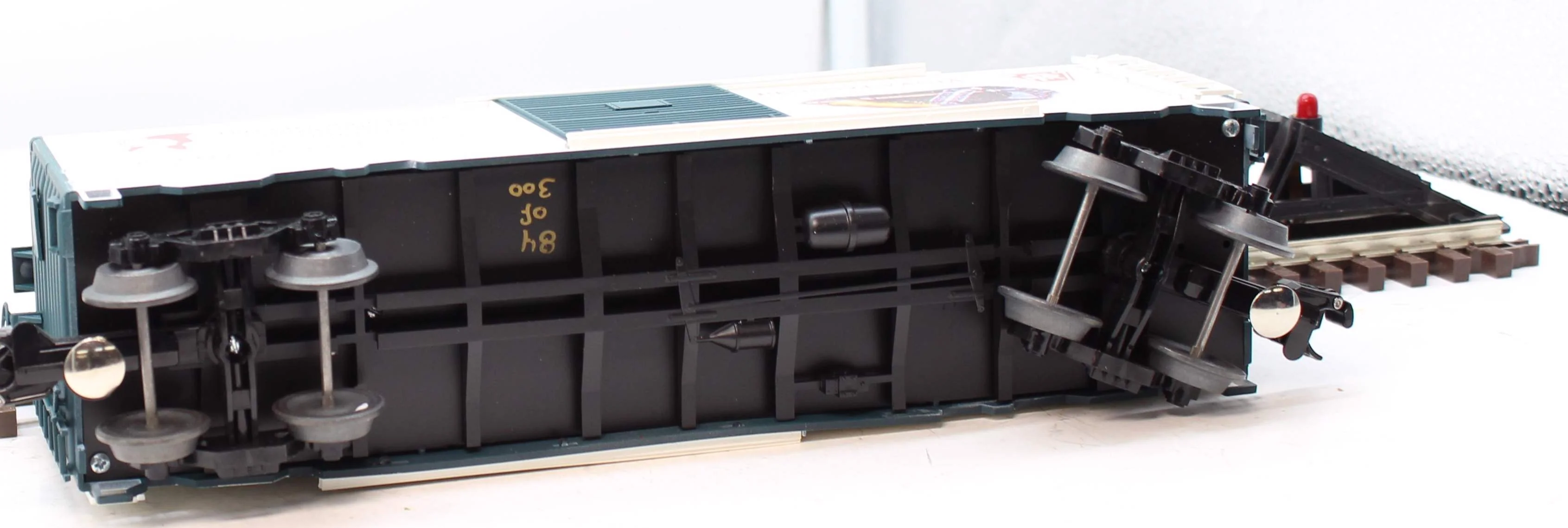 MTH 30-0250 PRR French and Indian War Commemorative War Box Car O Scale Like New limited - Image 9