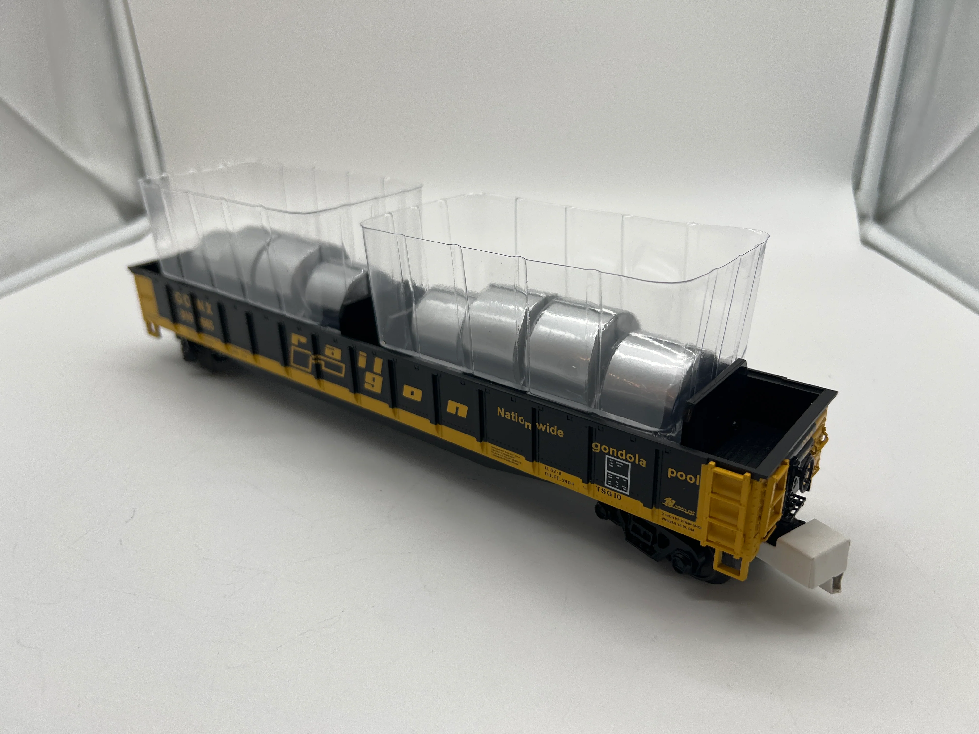 MTH Premier 20-98874 Railgon Coil Car #310685. O SCALE Like New - Image 3