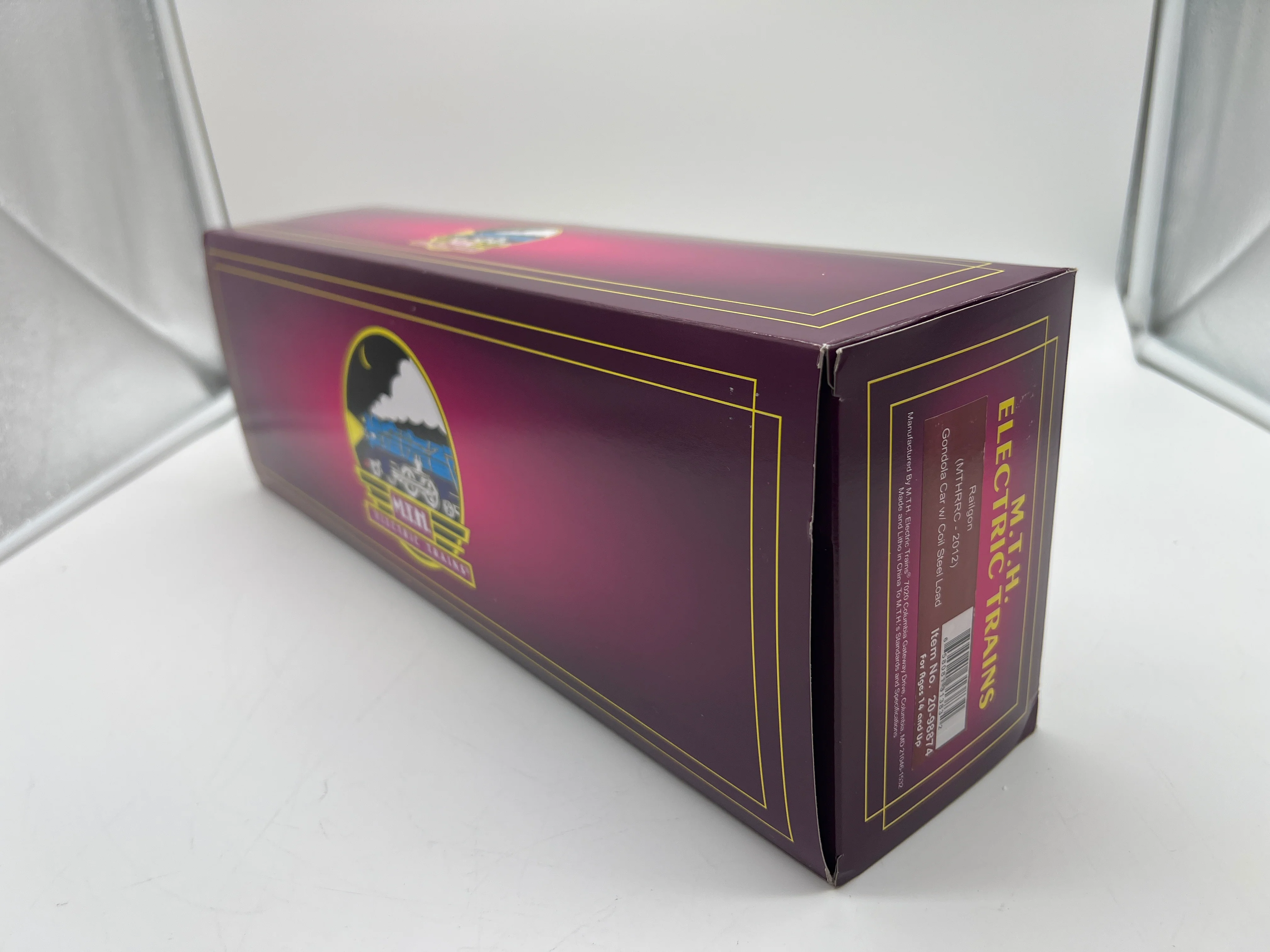 MTH Premier 20-98874 Railgon Coil Car #310685. O SCALE Like New - Image 7